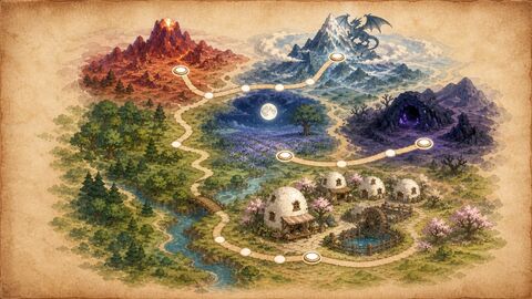 お餅が旅する世界の地図