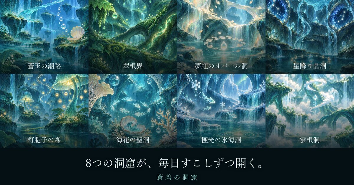 碧洞をめぐる