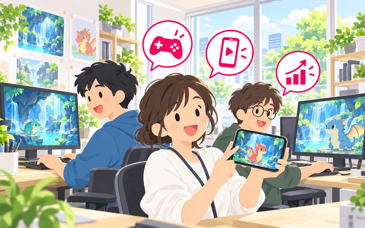 ゲーム開発・運営 のイメージ